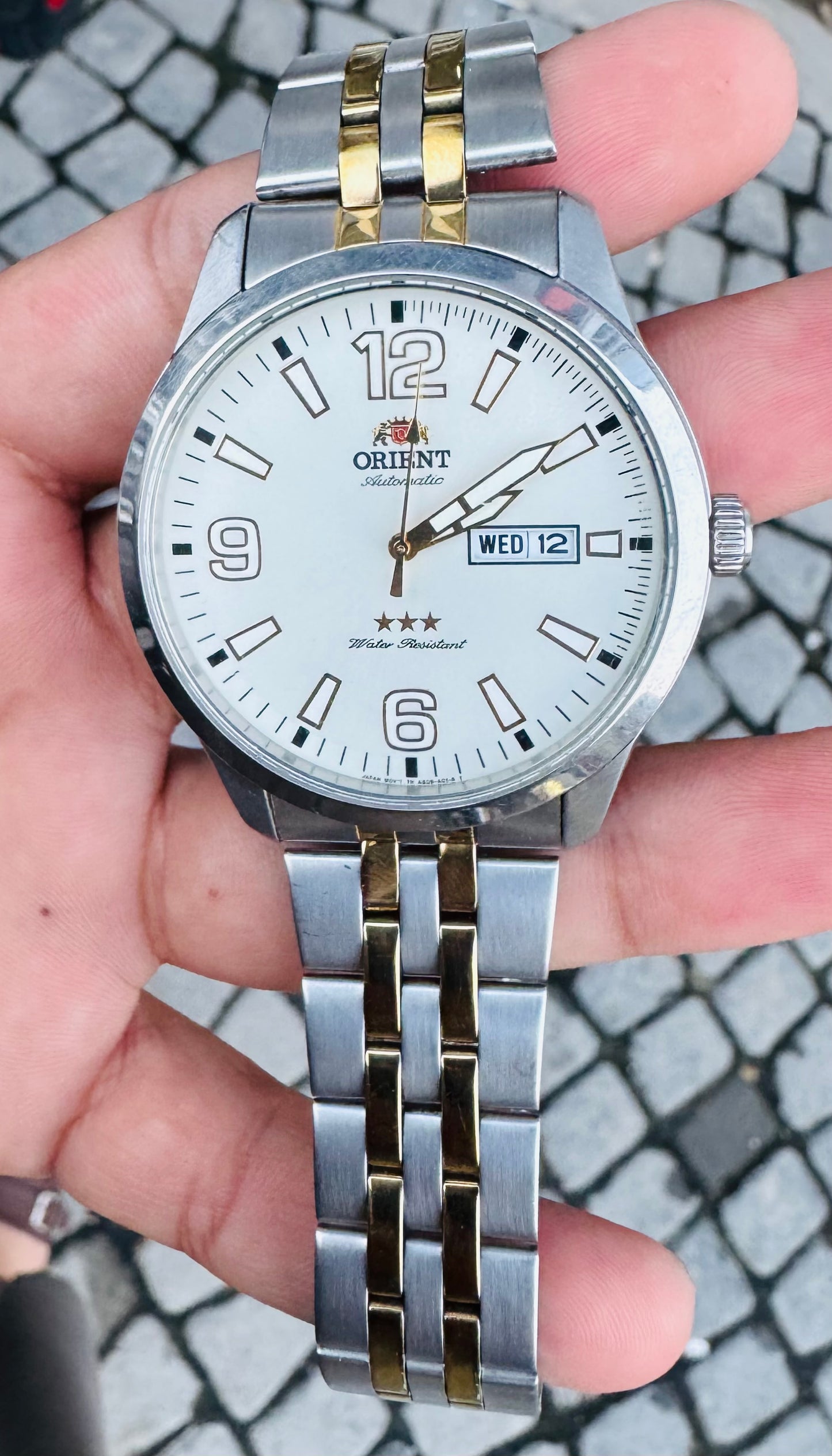 Orient "Three Star" Automatic,
model RA-AB0006S19B